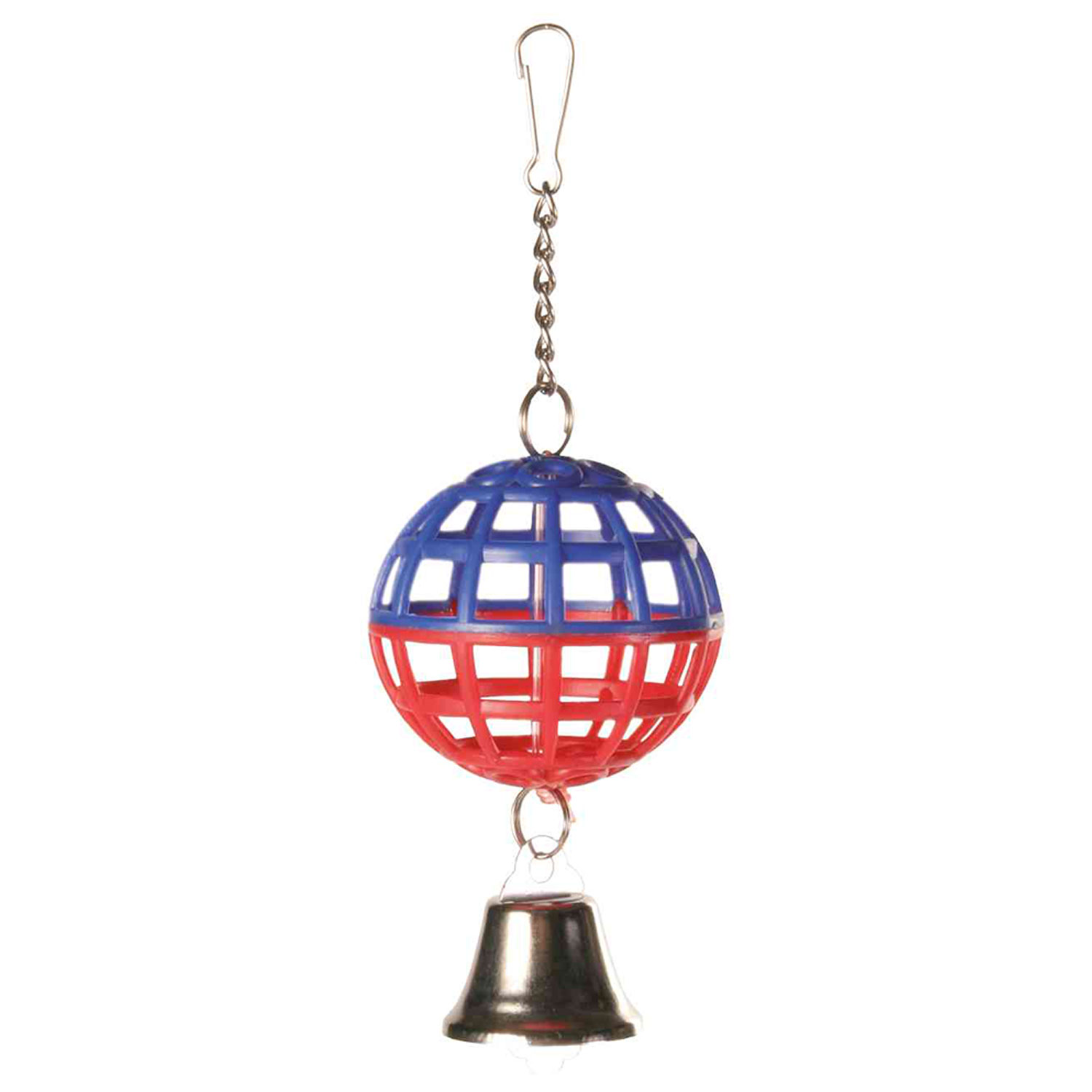 Lattice Ball With Chain And Bell 7 Cm Trixie